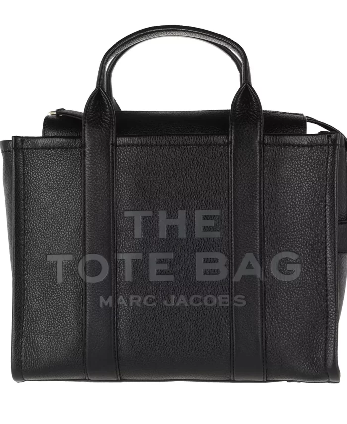 The Leather Small Tote Bag Leather Black